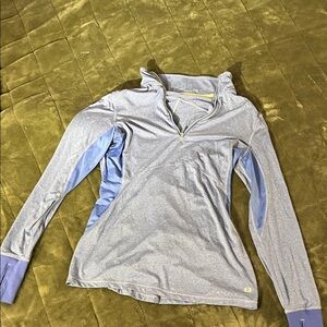 Women's Blue Jersey Top